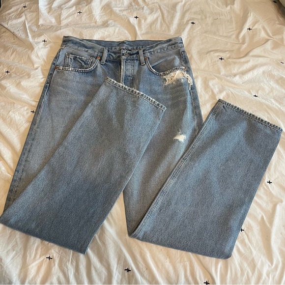 Citizens of Humanity Sample Jeans Milo Button Fly Straight Leg sz 27 sz 30 - Picture 6 of 16